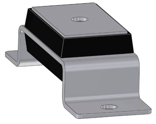 Captive Rubber Mounts